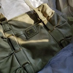 Stone Mountain leather shoulder bag